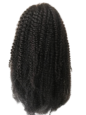 #1b Virgin Hair Kinky Curly Wig - Image 4