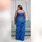 Olamide: Blue Ankara Two-Piece Set – Effortless Elegance - Image 14