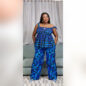 Olamide: Blue Ankara Two-Piece Set – Effortless Elegance - Image 8