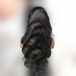 #1b Virgin Hair Body Wave Wig