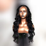 #1b Virgin Hair Loose Wave Wig