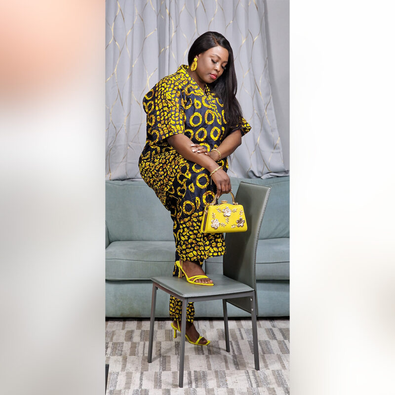 Ayomide: Ankara Two-Piece Set – Royal Chic - Image 7