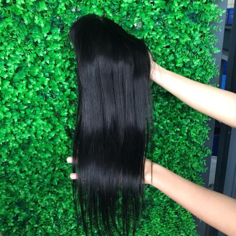 #1b Virgin Hair Closure (Straight) - Image 2