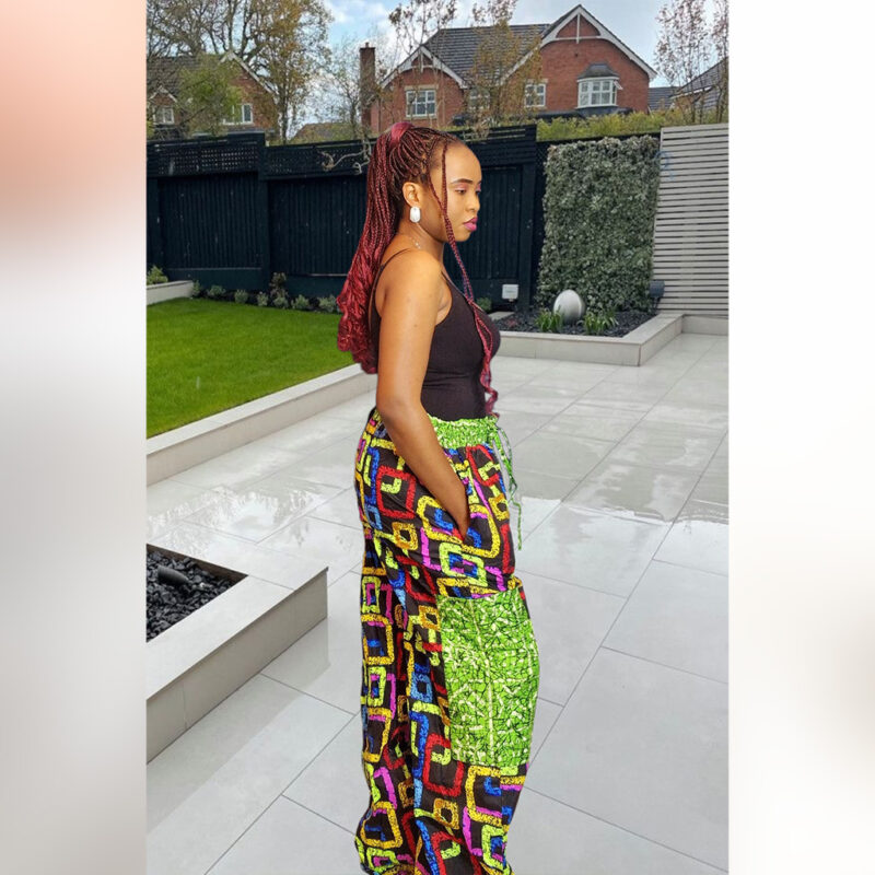 Ibidun: Bold Ankara Cargo Pants – Urban Culture - Image 6